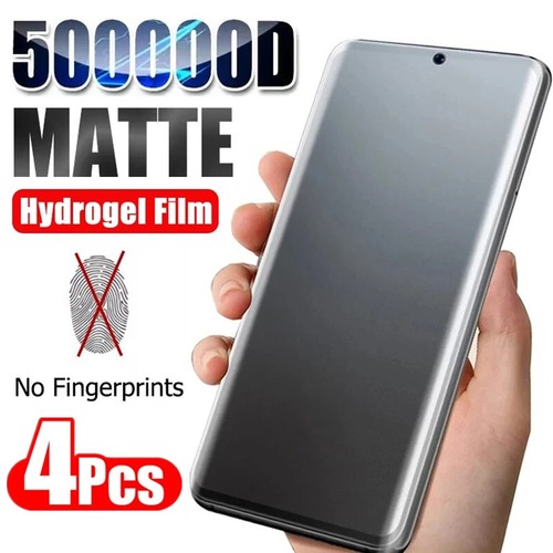 4pcs matte hydrogel screen - hydrogel,