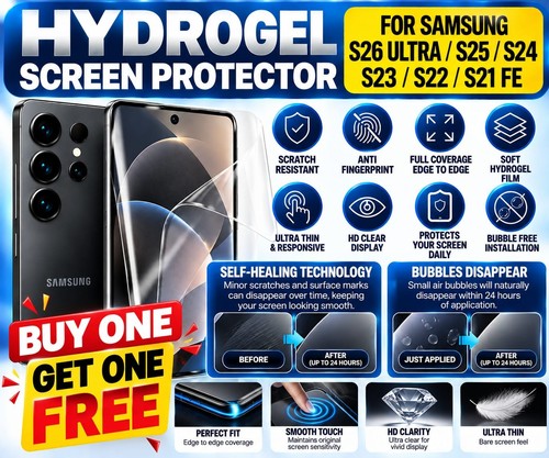 Hydrogel screen protector for - hydrogel,